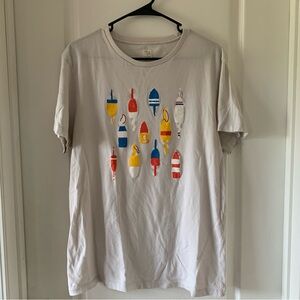 J. Crew nautical tee